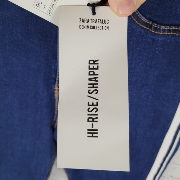 ZARA TRAFALUC | hi-rise shaper skinny stretch denim jeans - Picture 7 of 11